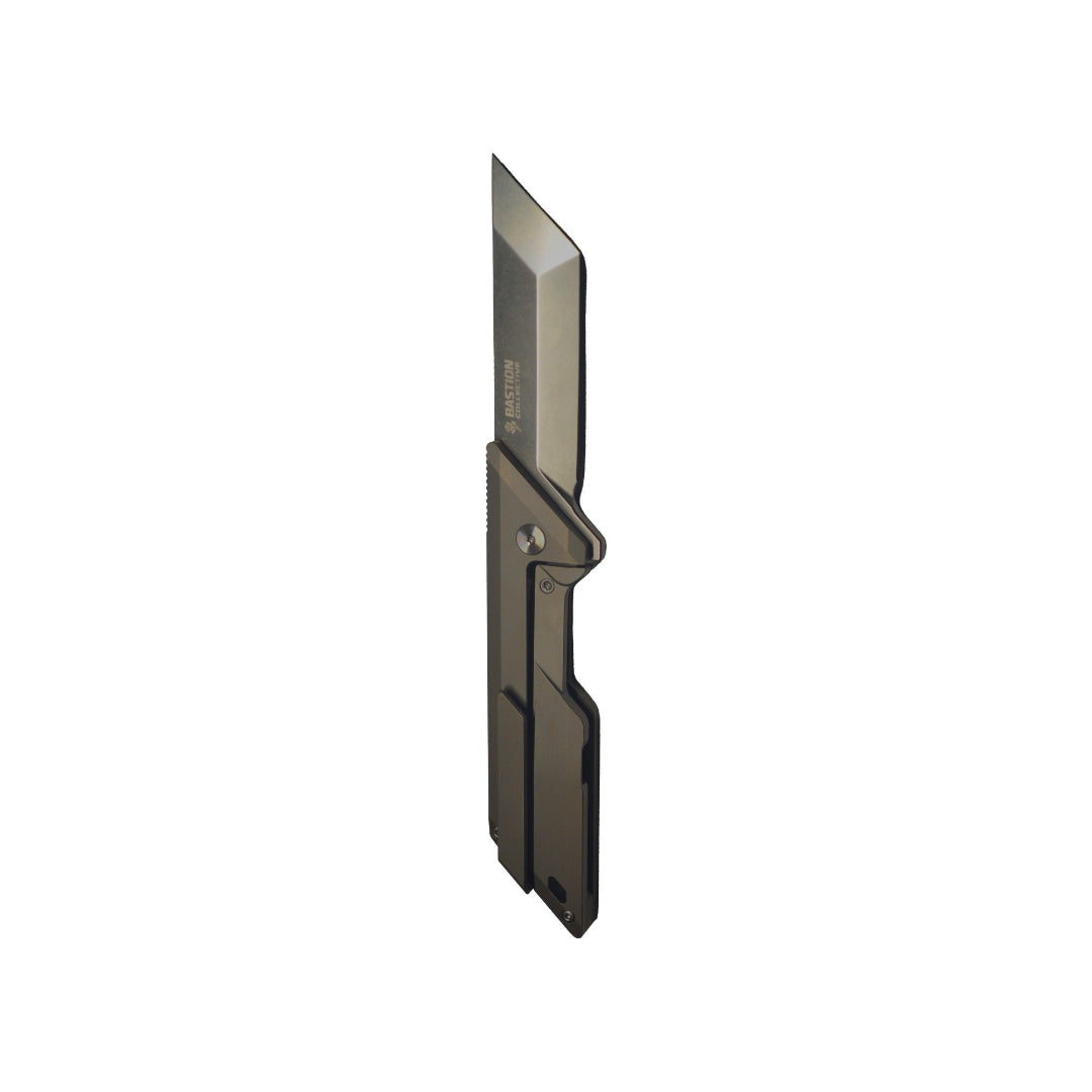 Bastion No. 01 - Glassbead Blasted - open deployed
